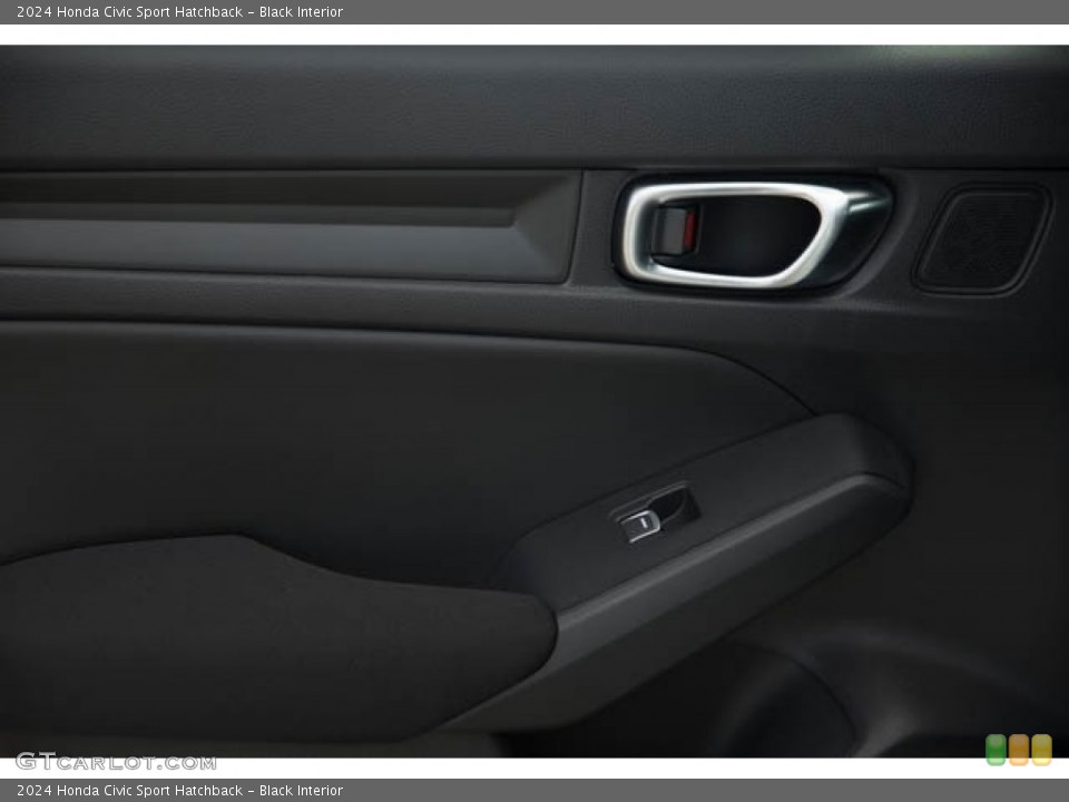 Black Interior Door Panel for the 2024 Honda Civic Sport Hatchback #146656390