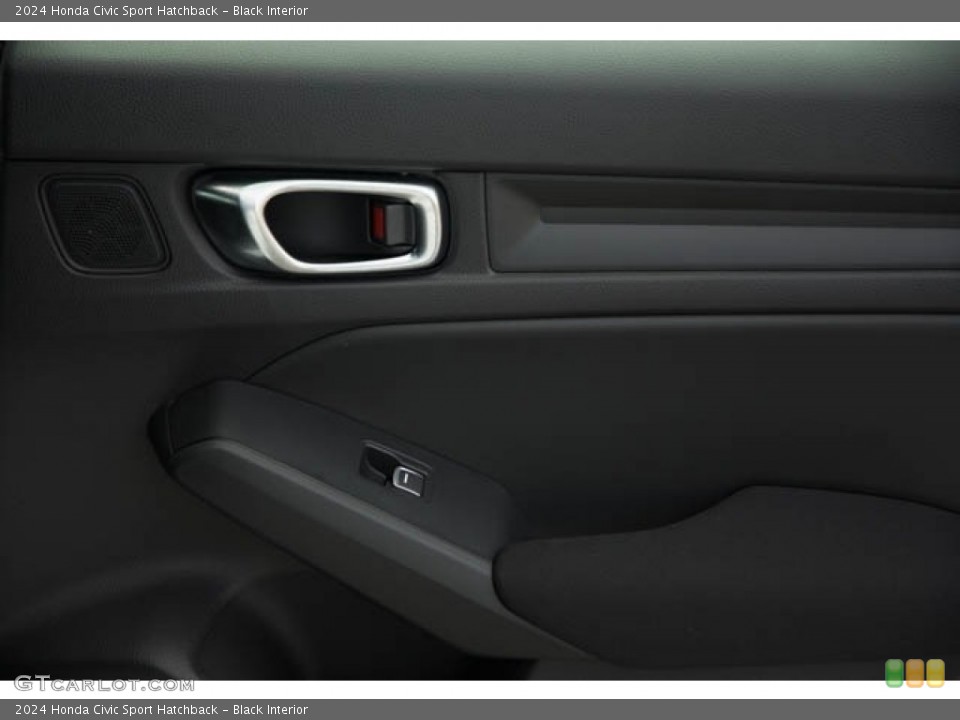 Black Interior Door Panel for the 2024 Honda Civic Sport Hatchback #146656409