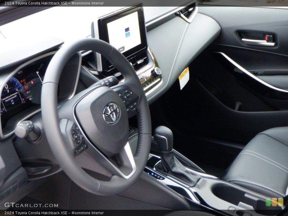 Moonstone Interior Dashboard for the 2024 Toyota Corolla Hatchback XSE #146657475