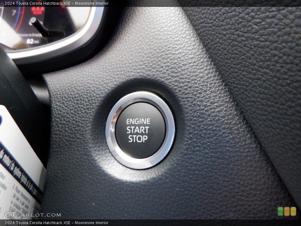 Moonstone Interior Controls for the 2024 Toyota Corolla Hatchback XSE #146657649
