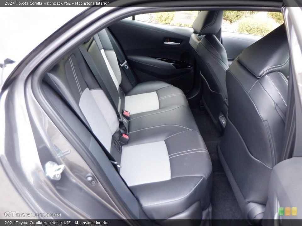 Moonstone Interior Rear Seat for the 2024 Toyota Corolla Hatchback XSE #146657948