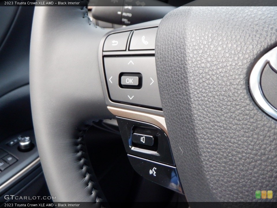 Black Interior Steering Wheel for the 2023 Toyota Crown XLE AWD #146658645