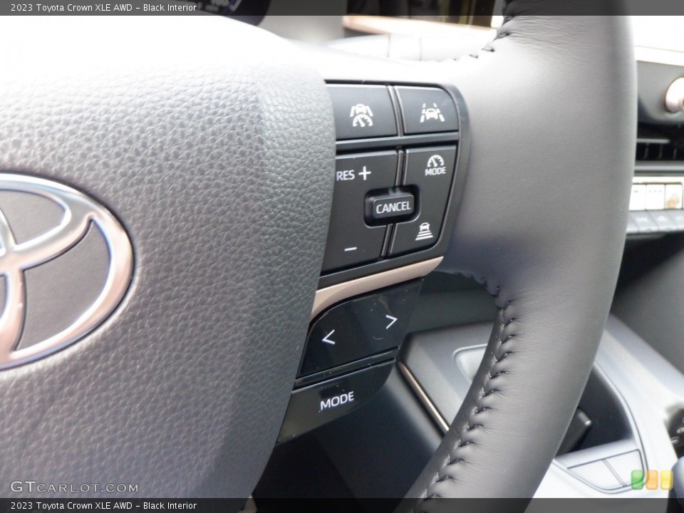 Black Interior Steering Wheel for the 2023 Toyota Crown XLE AWD #146658670