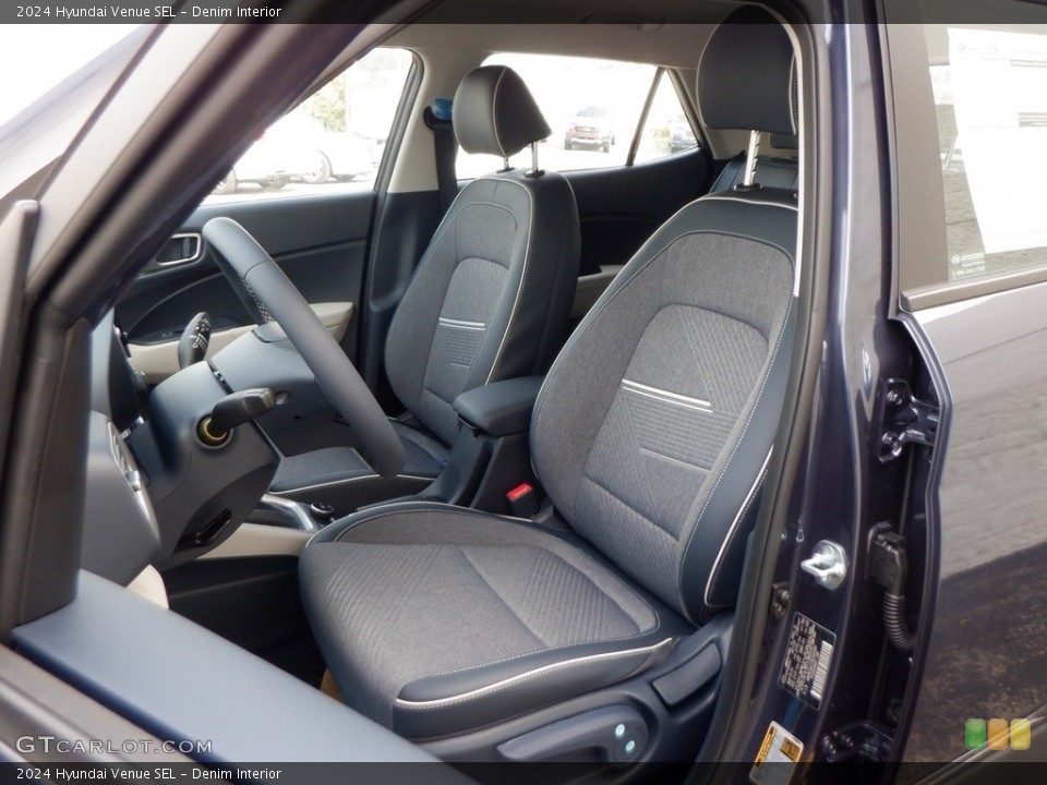 Denim Interior Photo for the 2024 Hyundai Venue SEL #146659475