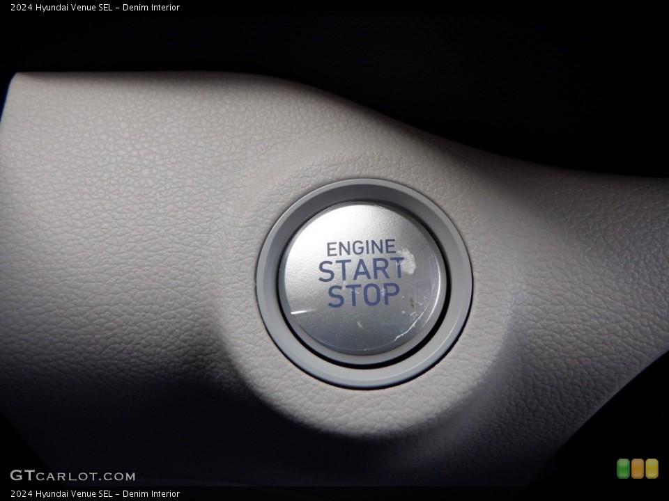 Denim Interior Controls for the 2024 Hyundai Venue SEL #146659607