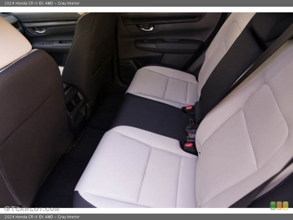 Gray Interior Rear Seat for the 2024 Honda CR-V EX AWD #146660323