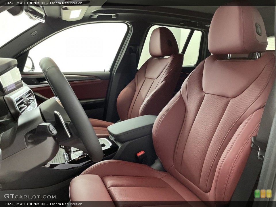 Tacora Red 2024 BMW X3 Interiors