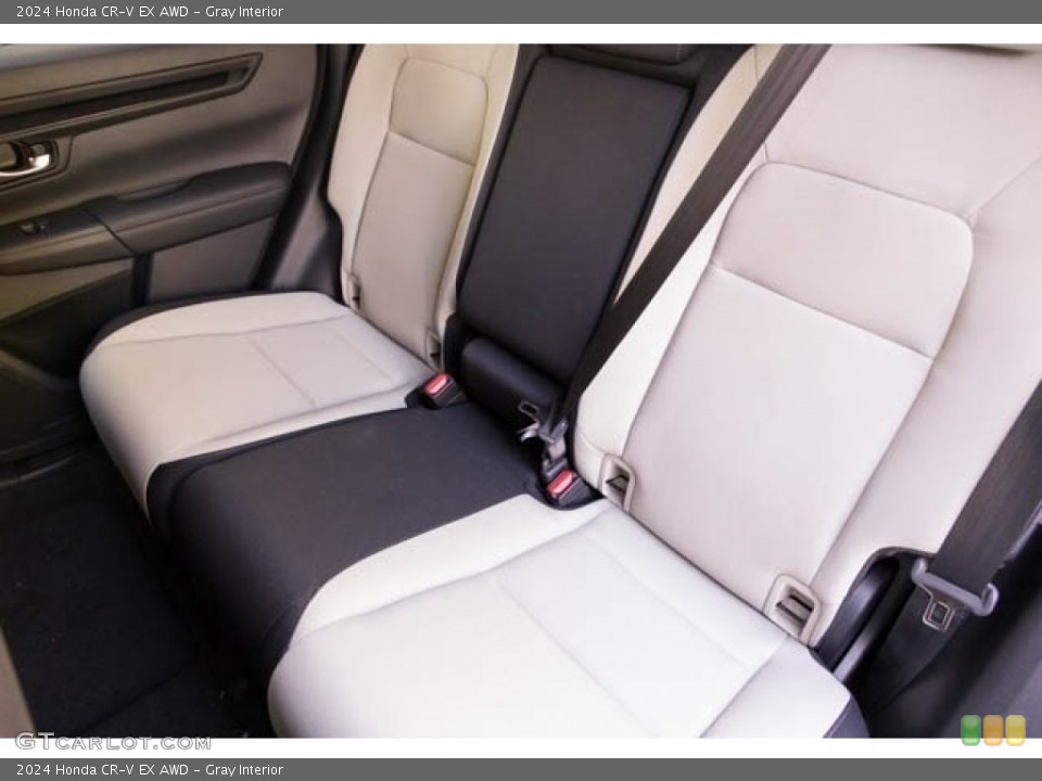 Gray Interior Rear Seat for the 2024 Honda CR-V EX AWD #146660500