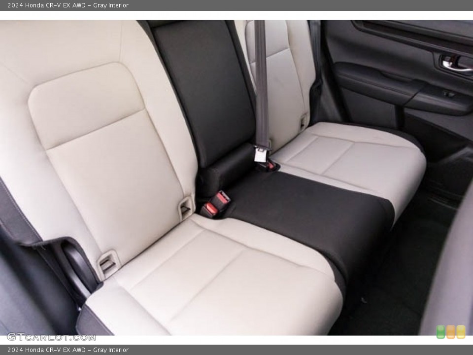 Gray Interior Rear Seat for the 2024 Honda CR-V EX AWD #146660555