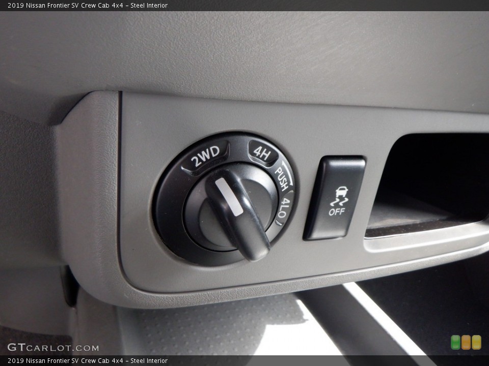 Steel Interior Controls for the 2019 Nissan Frontier SV Crew Cab 4x4 #146660759