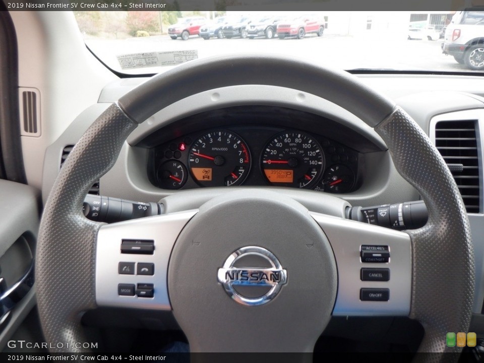 Steel Interior Steering Wheel for the 2019 Nissan Frontier SV Crew Cab 4x4 #146661092