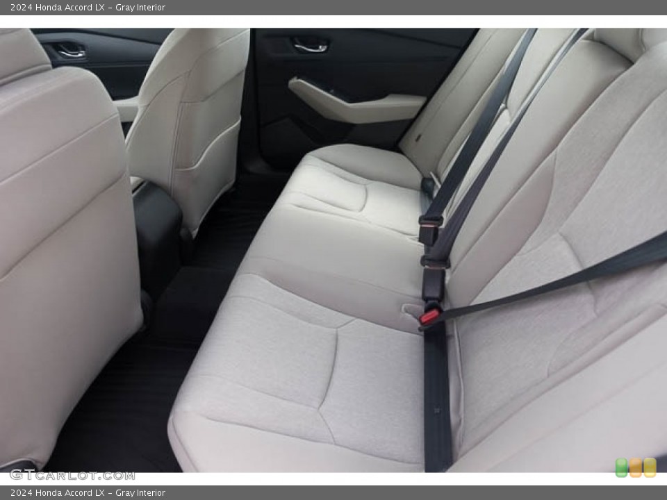 Gray Interior Rear Seat for the 2024 Honda Accord LX #146661374