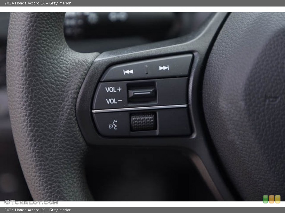 Gray Interior Steering Wheel for the 2024 Honda Accord LX #146661410