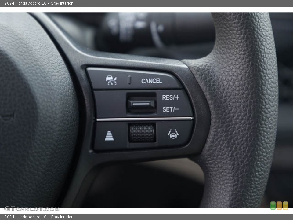 Gray Interior Steering Wheel for the 2024 Honda Accord LX #146661419
