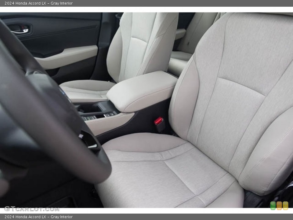 Gray Interior Front Seat for the 2024 Honda Accord LX #146661454
