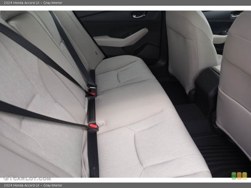 Gray Interior Rear Seat for the 2024 Honda Accord LX #146661467