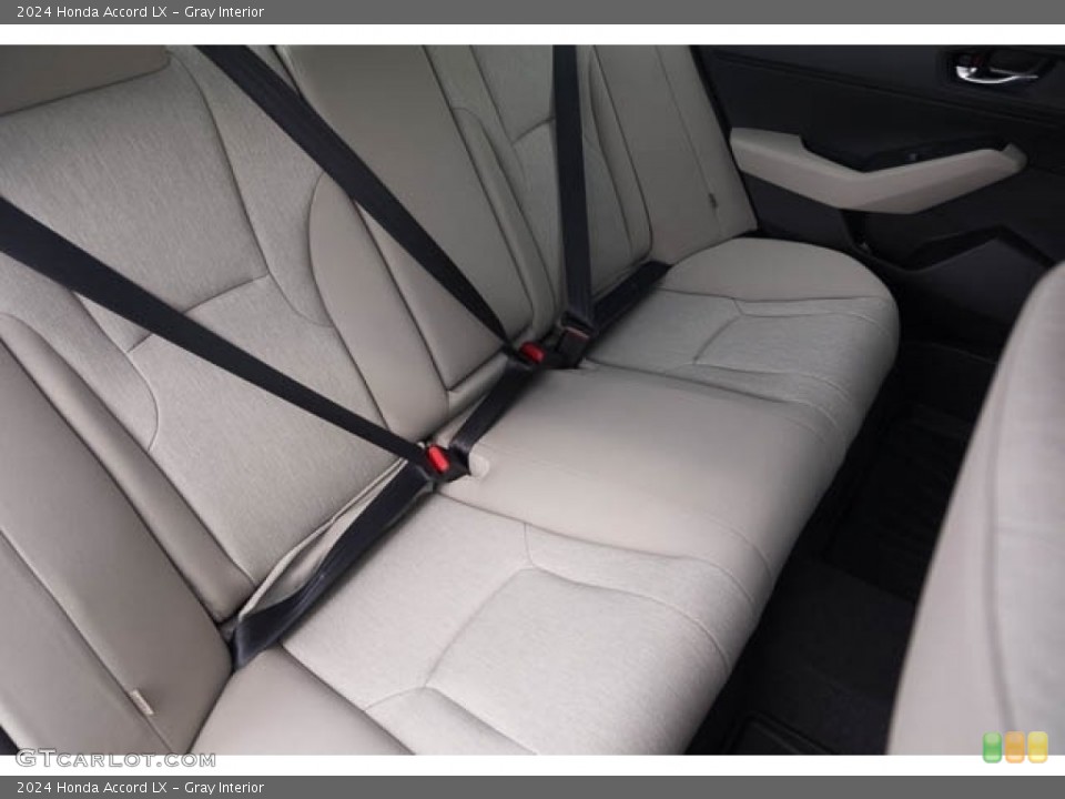 Gray Interior Rear Seat for the 2024 Honda Accord LX #146661476