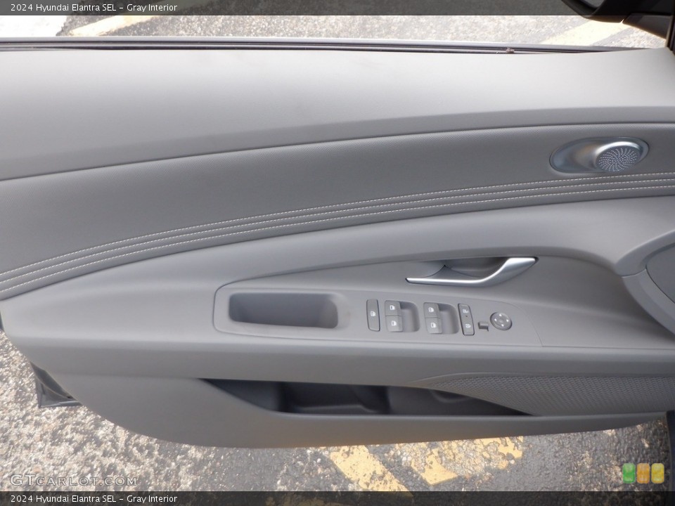 Gray Interior Door Panel for the 2024 Hyundai Elantra SEL #146661488
