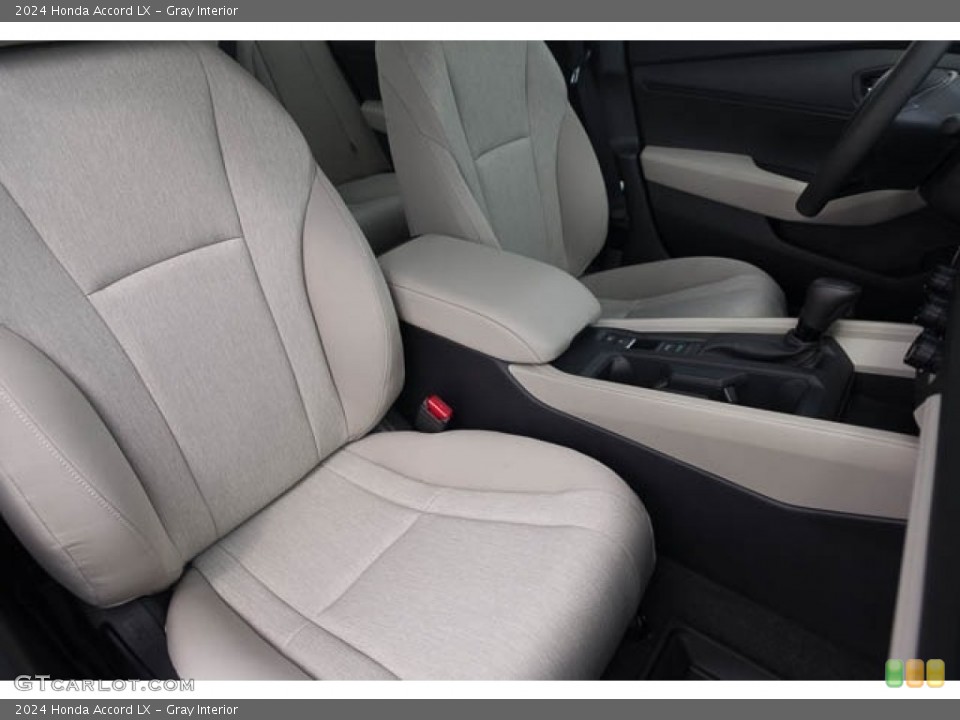 Gray Interior Front Seat for the 2024 Honda Accord LX #146661494