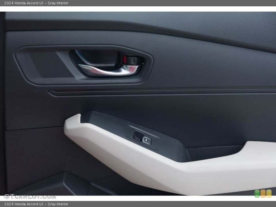 Gray Interior Door Panel for the 2024 Honda Accord LX #146661548