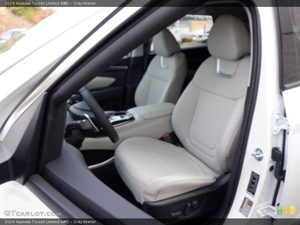 Gray Interior Front Seat for the 2024 Hyundai Tucson Limited AWD #146661815