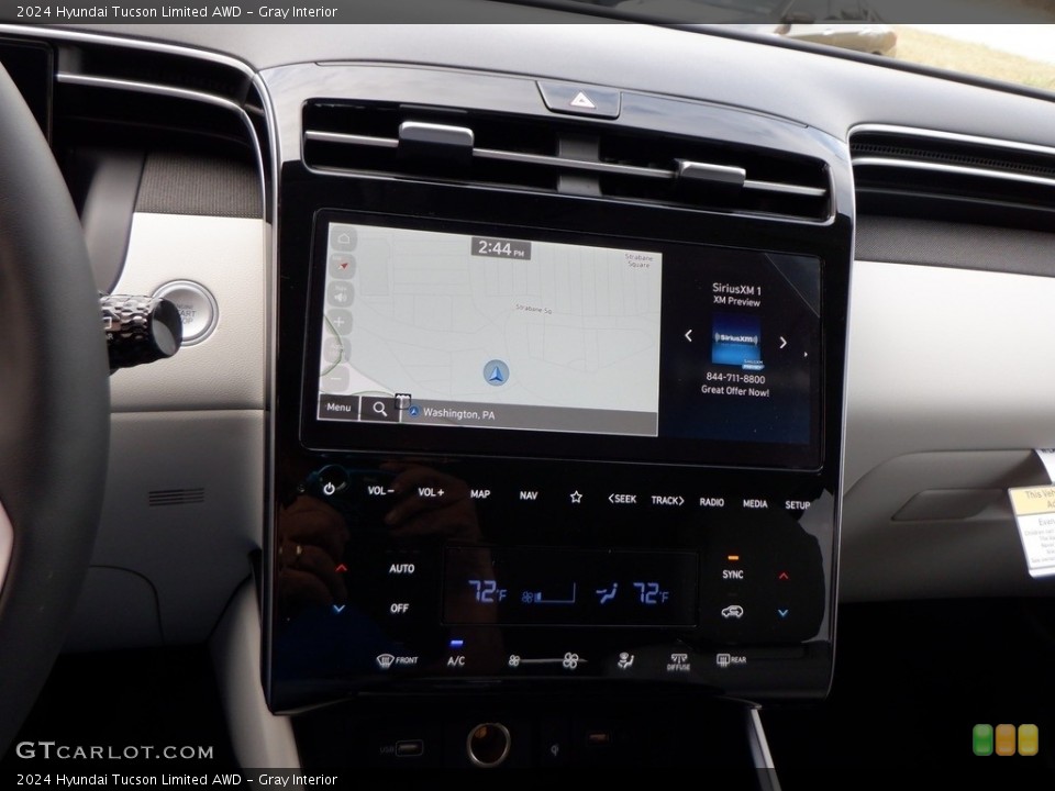 Gray Interior Controls for the 2024 Hyundai Tucson Limited AWD #146661851