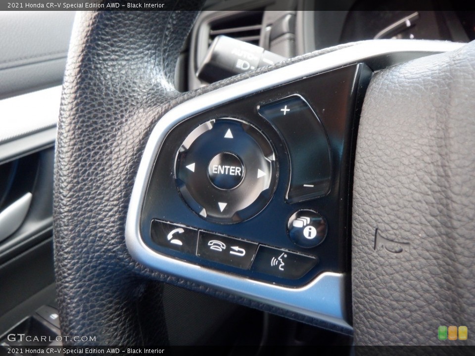 Black Interior Steering Wheel for the 2021 Honda CR-V Special Edition AWD #146662086