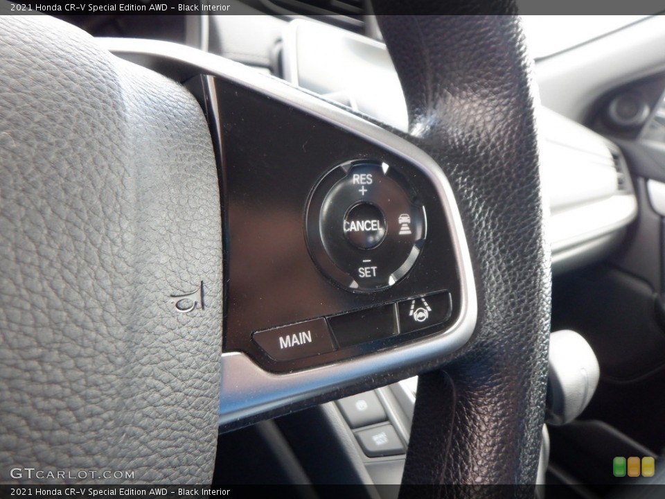 Black Interior Steering Wheel for the 2021 Honda CR-V Special Edition AWD #146662096