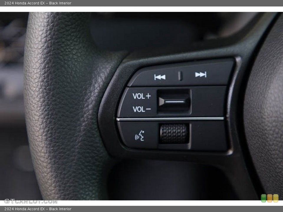 Black Interior Steering Wheel for the 2024 Honda Accord EX #146662118
