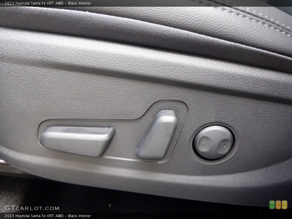 Black Interior Front Seat for the 2023 Hyundai Santa Fe XRT AWD #146662732