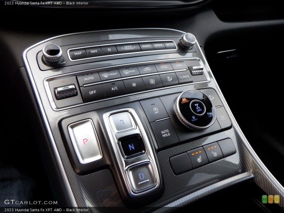 Black Interior Controls for the 2023 Hyundai Santa Fe XRT AWD #146662741