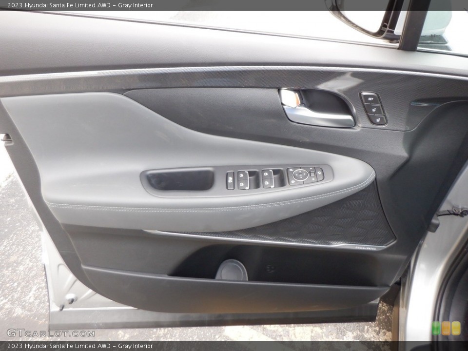Gray Interior Door Panel for the 2023 Hyundai Santa Fe Limited AWD #146663015