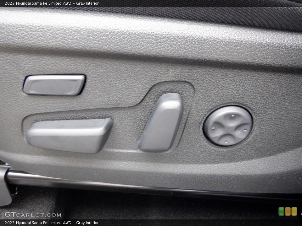 Gray Interior Front Seat for the 2023 Hyundai Santa Fe Limited AWD #146663051