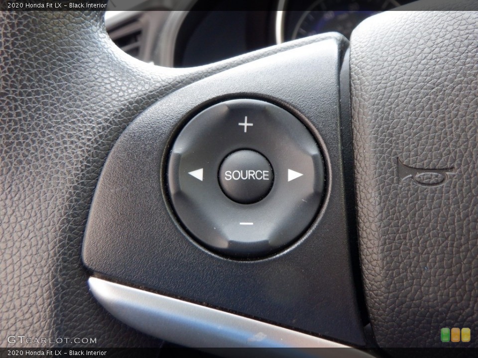 Black Interior Steering Wheel for the 2020 Honda Fit LX #146663187