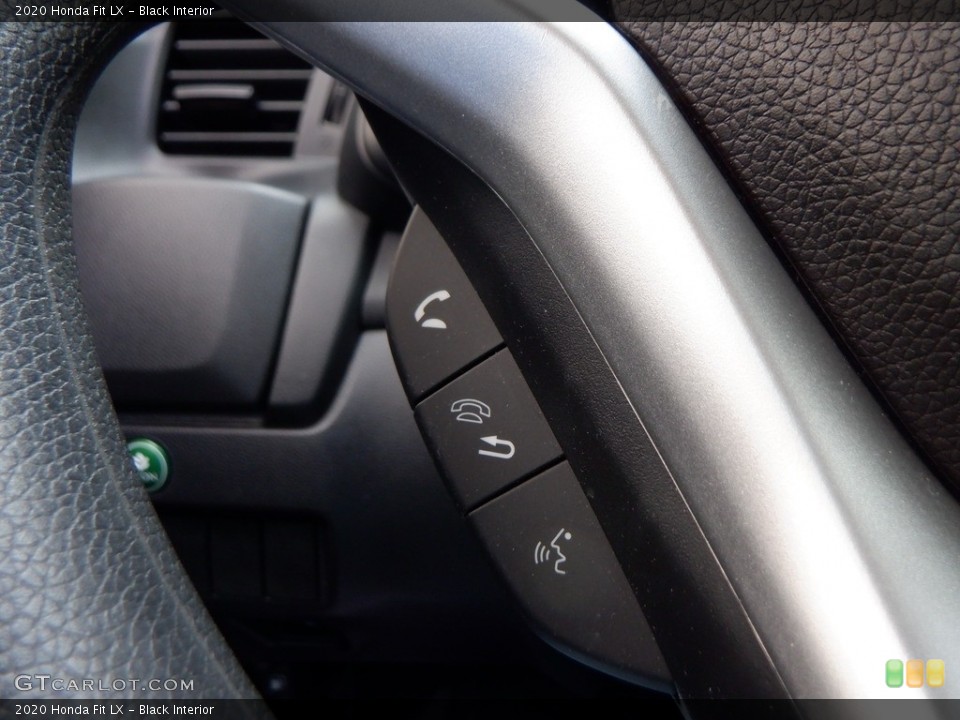 Black Interior Steering Wheel for the 2020 Honda Fit LX #146663207
