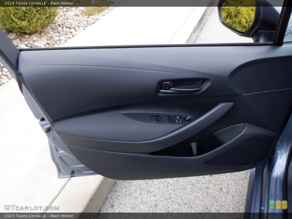 Black Interior Door Panel for the 2024 Toyota Corolla LE #146663588