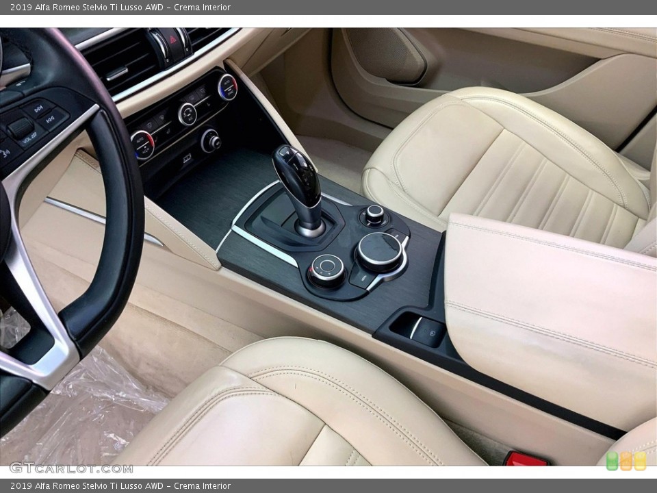 Crema Interior Transmission for the 2019 Alfa Romeo Stelvio Ti Lusso AWD #146663892