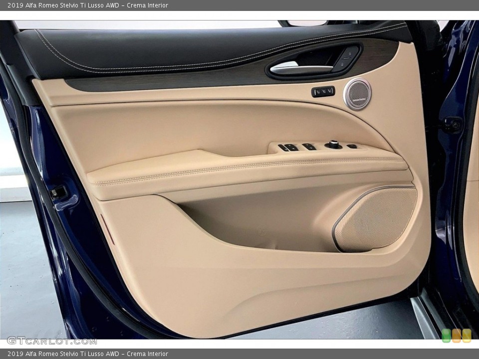 Crema Interior Door Panel for the 2019 Alfa Romeo Stelvio Ti Lusso AWD #146663945