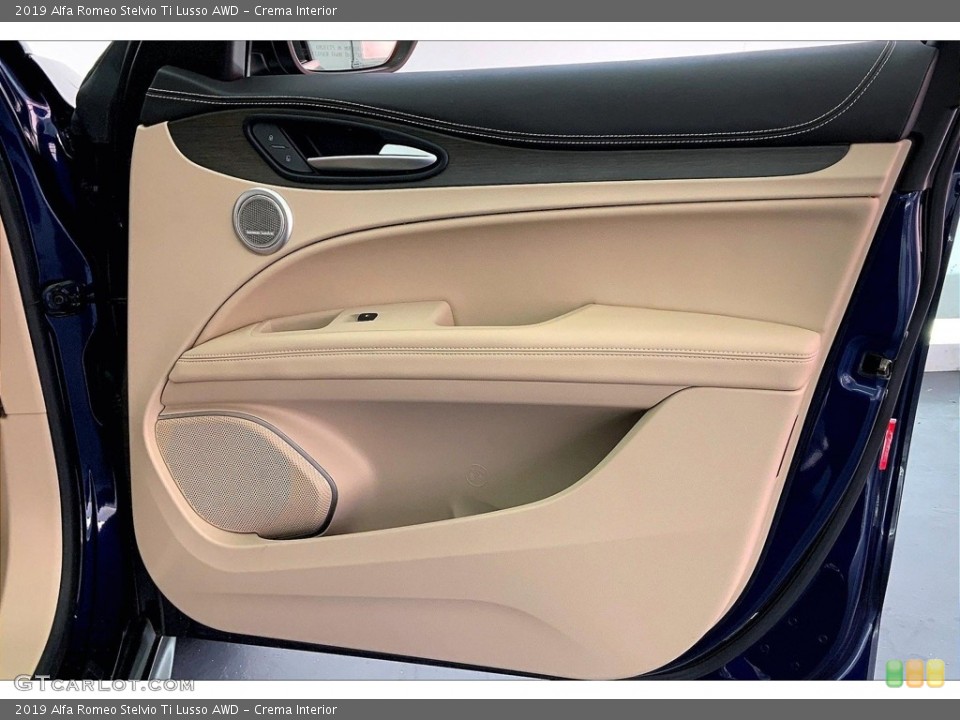 Crema Interior Door Panel for the 2019 Alfa Romeo Stelvio Ti Lusso AWD #146663952