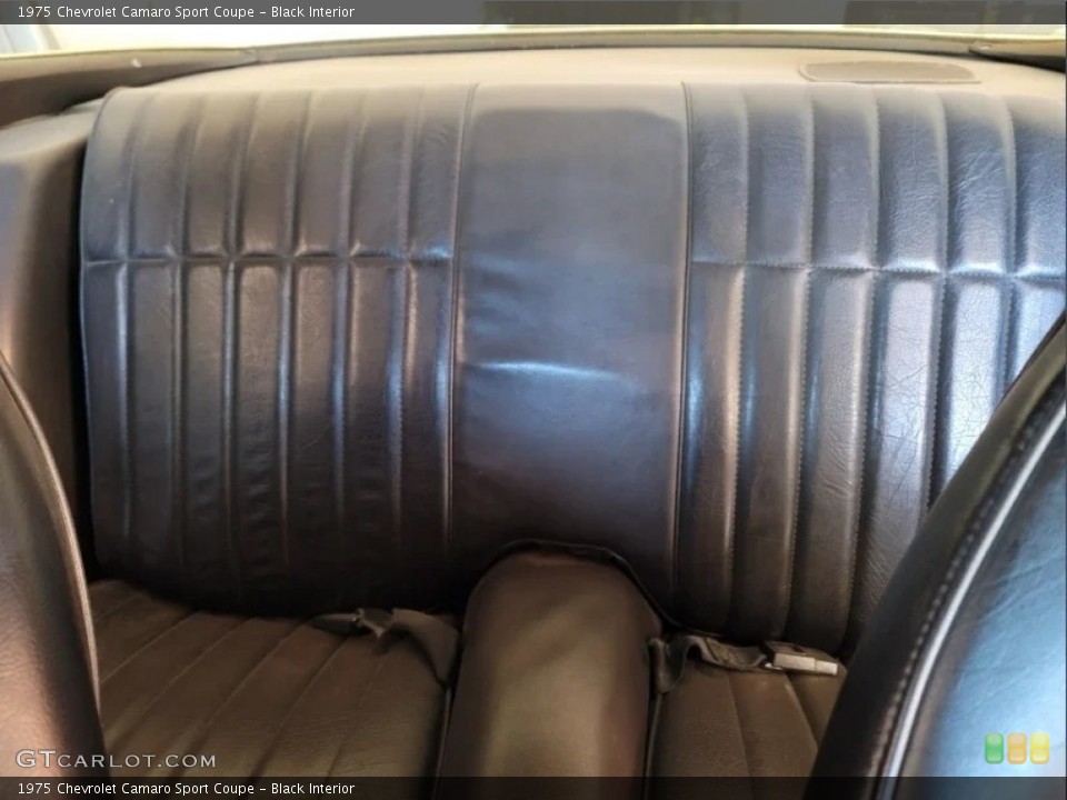Black 1975 Chevrolet Camaro Interiors