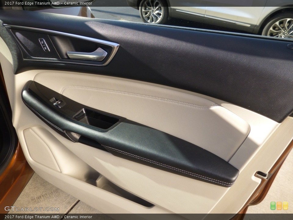 Ceramic Interior Door Panel for the 2017 Ford Edge Titanium AWD #146664750