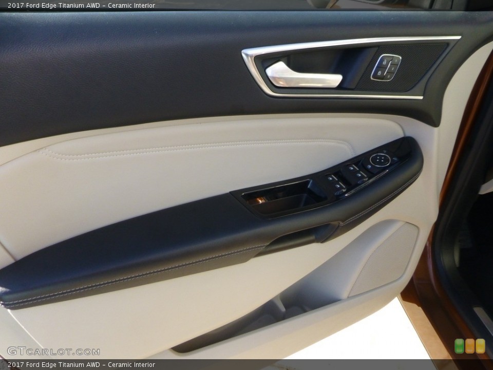 Ceramic Interior Door Panel for the 2017 Ford Edge Titanium AWD #146664875