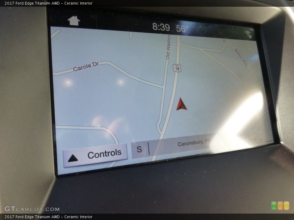Ceramic Interior Navigation for the 2017 Ford Edge Titanium AWD #146664915