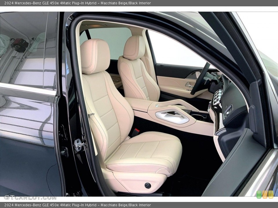 Macchiato Beige/Black Interior Photo for the 2024 Mercedes-Benz GLE 450e 4Matic Plug-In Hybrid #146665205