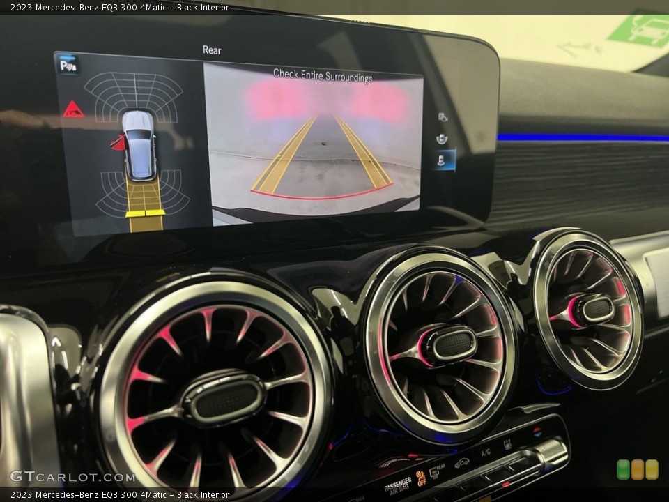 Black Interior Controls for the 2023 Mercedes-Benz EQB 300 4Matic #146665551
