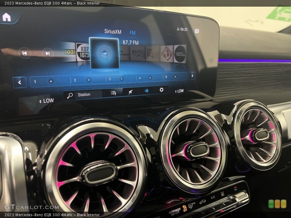 Black Interior Controls for the 2023 Mercedes-Benz EQB 300 4Matic #146665574