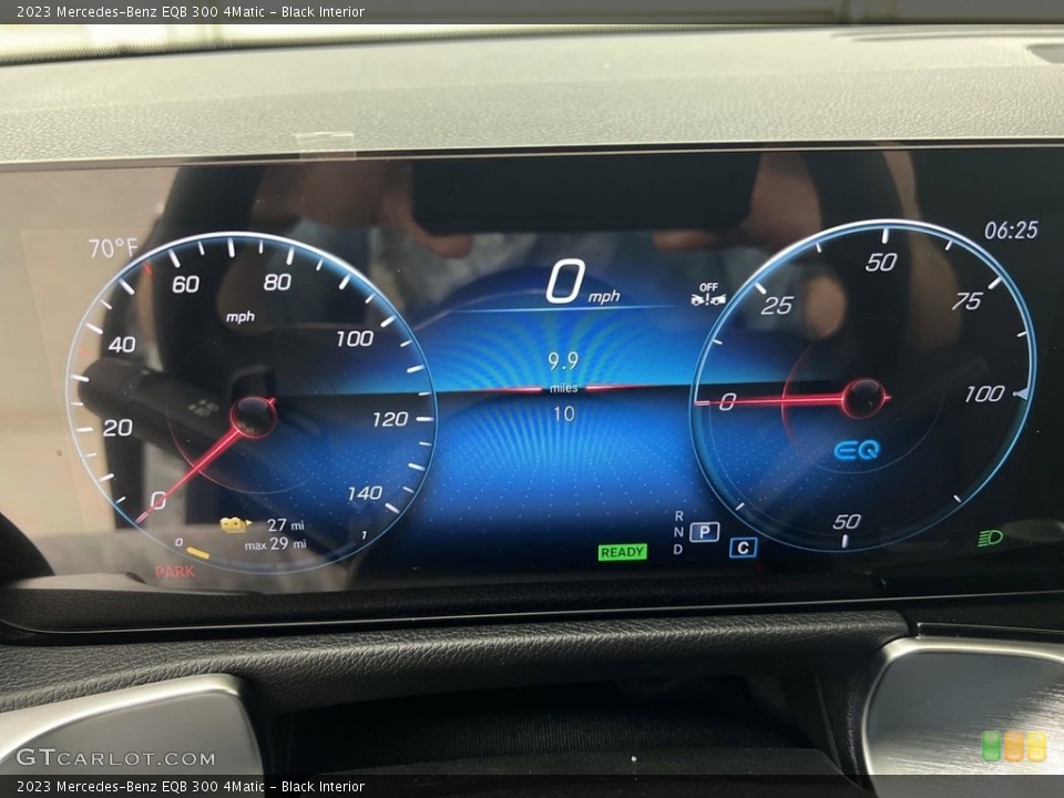 Black Interior Gauges for the 2023 Mercedes-Benz EQB 300 4Matic #146665652
