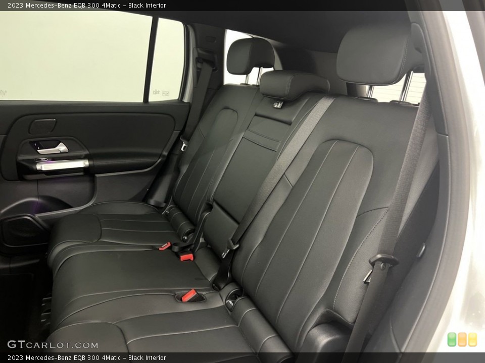 Black Interior Rear Seat for the 2023 Mercedes-Benz EQB 300 4Matic #146665692