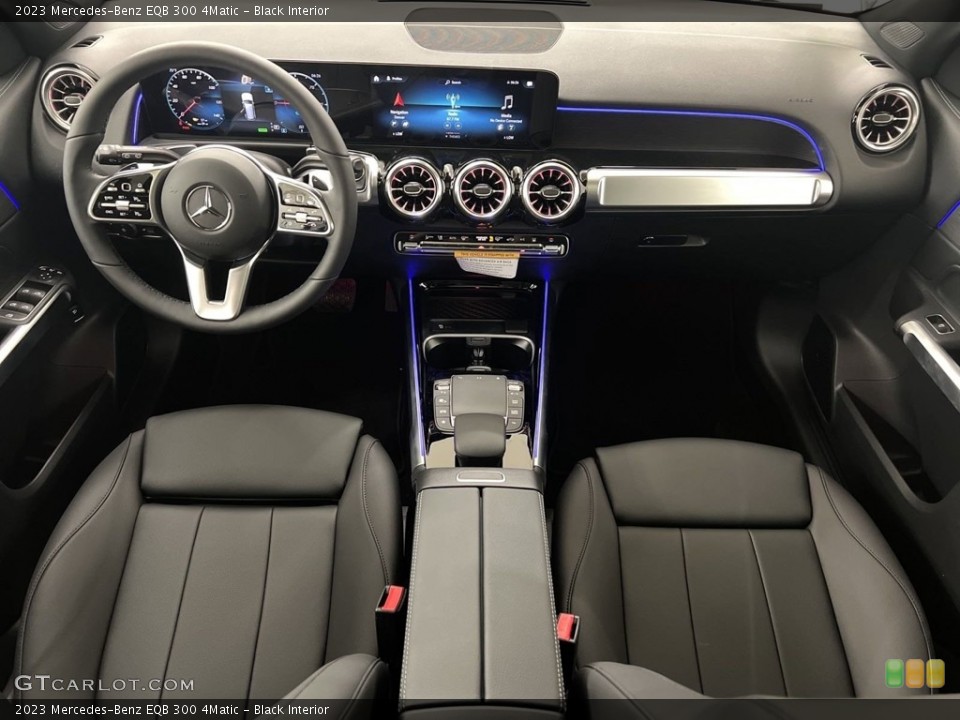 Black 2023 Mercedes-Benz EQB Interiors