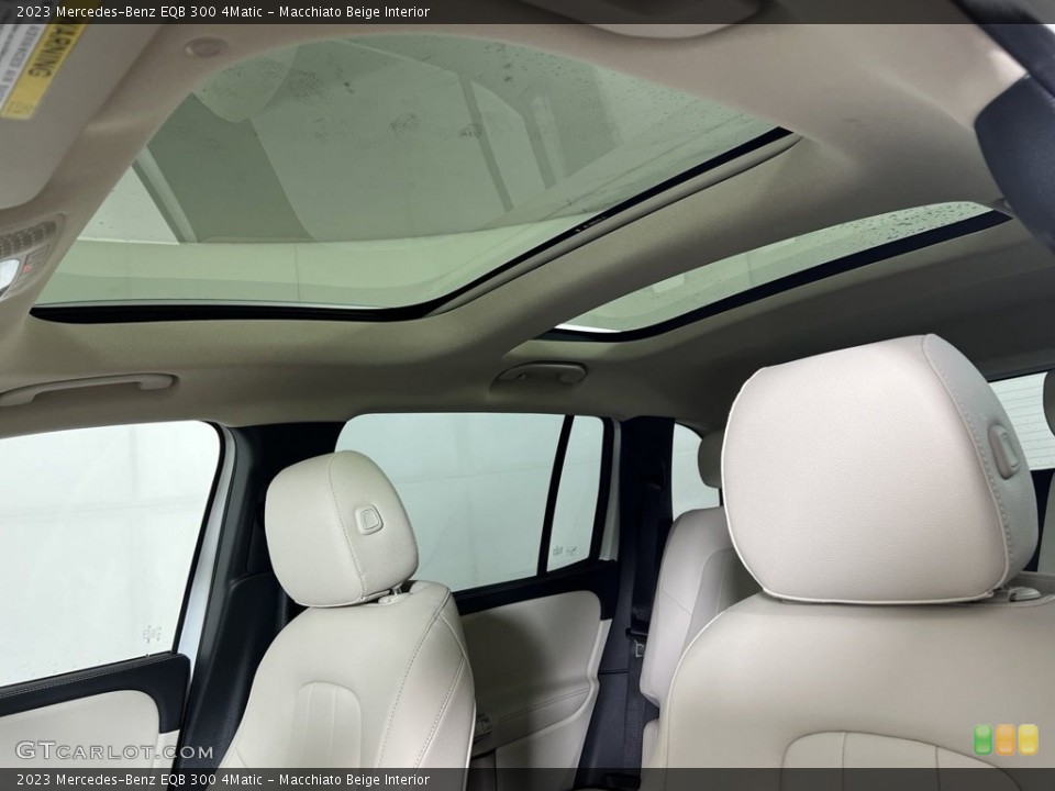 Macchiato Beige Interior Sunroof for the 2023 Mercedes-Benz EQB 300 4Matic #146666166